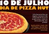PIZZA HUT SORTEIA DELÍCIAS PELAS MÍDIAS SOCIAIS NO DIA DA PIZZA
