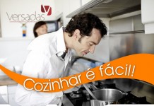 Curso “Cozinhar é Fácil” com o chef Marcelo Nogueira terá oito aulas na Versadas