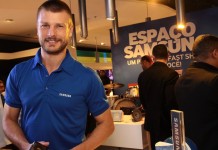Rodrigo Hilbert participa de evento da Samsung em Curitiba hoje