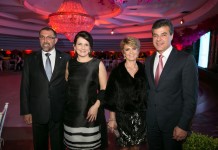 NO SOFÁ: Governador Beto Richa prestigia o lançamento do Hospital da Beneficência Árabe do Paraná