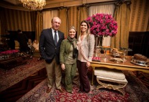 Desfile de madames para cumprimentar Rossana Lazzarotto de Oliveira em tarde no Castelo do Batel