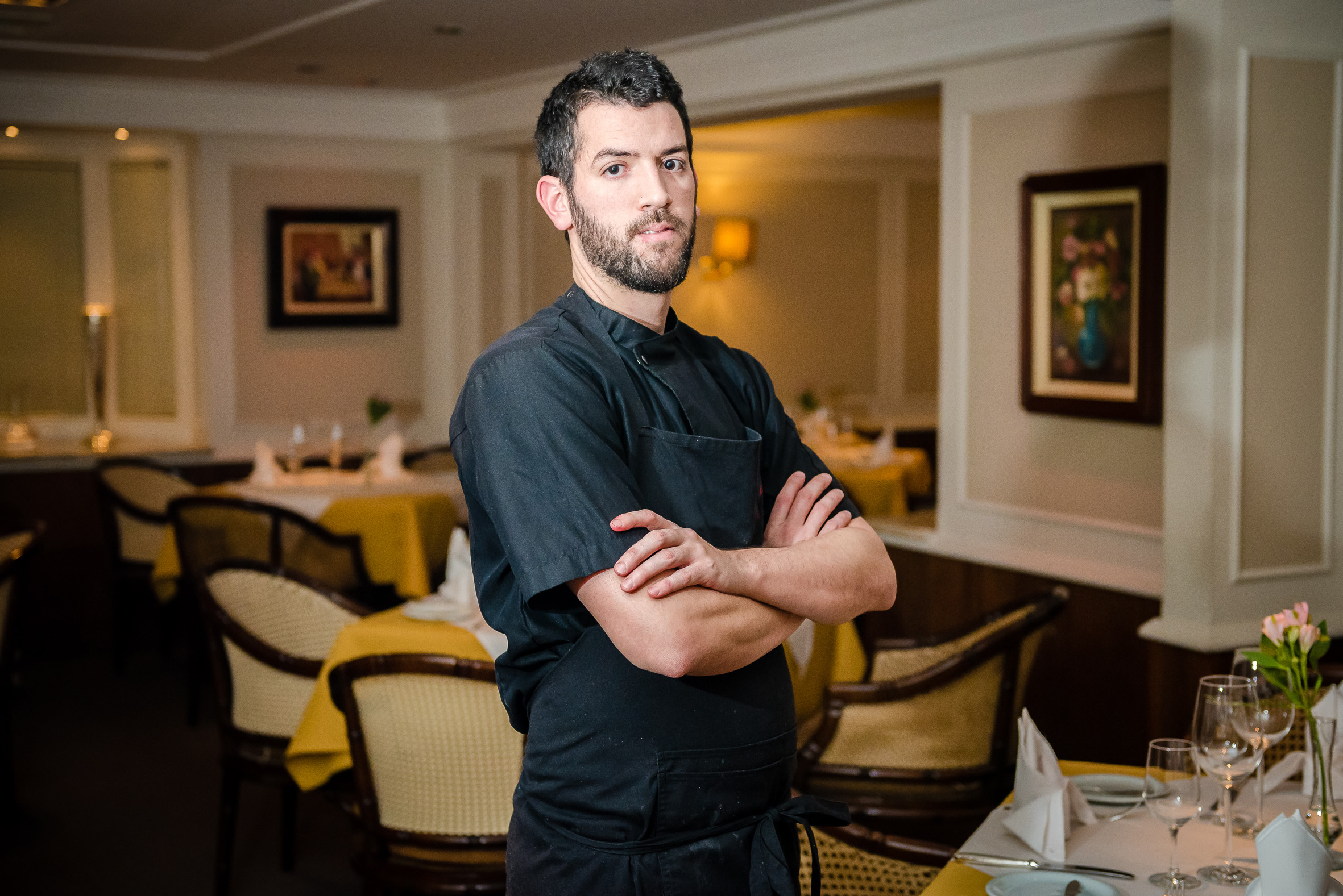 Chef Rafael Terrasi fotografado por Priscila Fiedler para No Sofá 