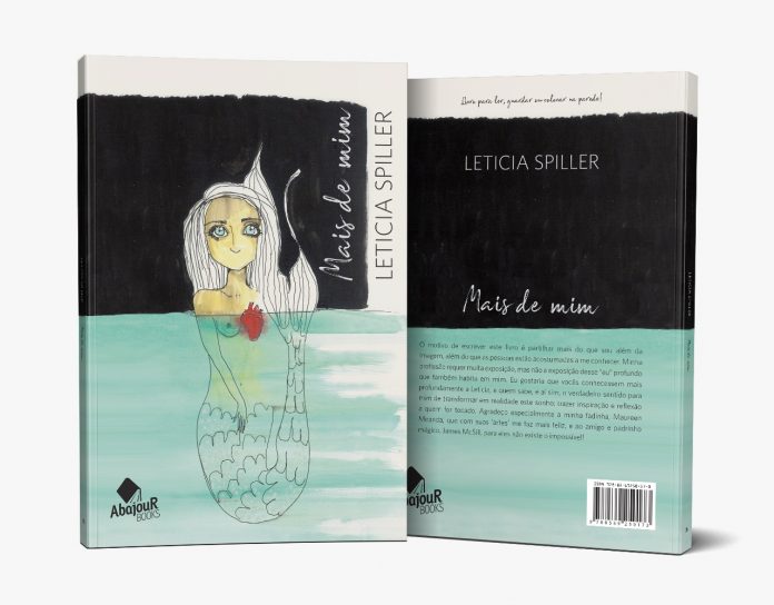 Capa do livro Mais de Mim - Letícia Spiller --- Crédito divulgação