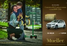 CARRO DE LUXO E VALES-PRESENTE NO DIA DAS MÃES DO SHOPPING MUELLER