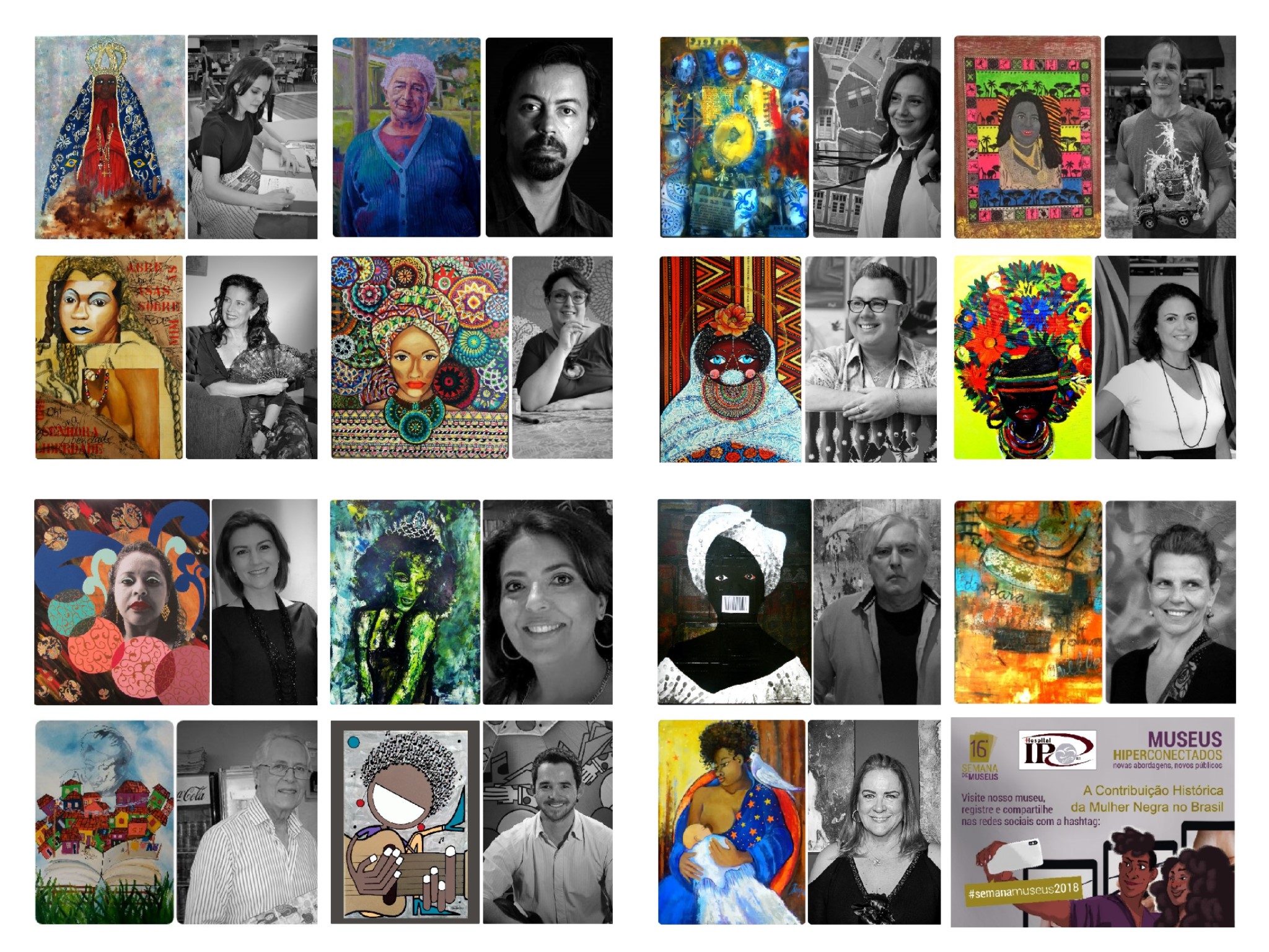 Artistas e suas obras/Imagem-Reprodução