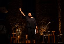 No Sofá- no Festival de Teatro de Curitiba: Regina Casé volta ao teatro após 25 anos e atua, no Festival de Curitiba, na comédia literária “Recital da Onça”