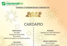 Jantar de Natal e Ceia de Final de Ano no Hotel Nacional INN Curitiba Estação