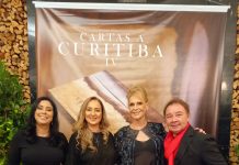 Recepção: Jornalista Iza Zilli recebe convidados na noite de lançamento do seu Livro “Cartas a Curitiba” IV Edição