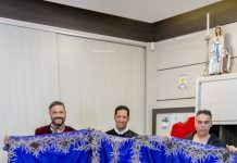 Moda e Fé: Idealizado pelo produtor Victor Sálvaro e confeccionado pelo estilista Edson Eddel, Igreja recebe o Manto Sagrado de Nossa Senhora do Perpétuo Socorro