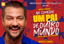 Teatro No Sofá: Marcelo Serrado traz sua comédia “Um pai de Outro Mundo” para Curitiba