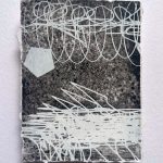André Rigatti, sem título, água-forte, água-tinta e serigrafia sobre papel, 20x15cm, 2025