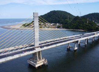 É coisa nossa….Cimento usado na construção da Ponte de Guaratuba foi produzido 100% no Paraná