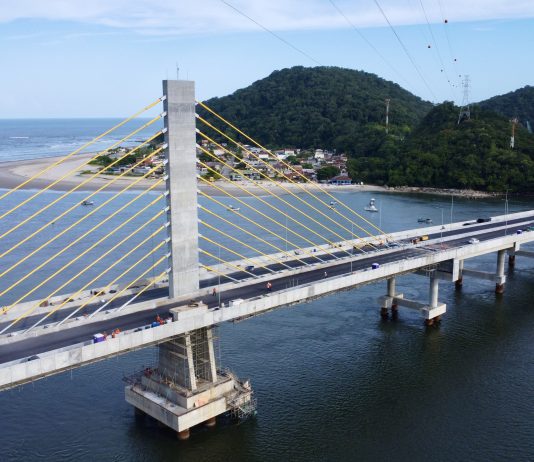 É coisa nossa….Cimento usado na construção da Ponte de Guaratuba foi produzido 100% no Paraná