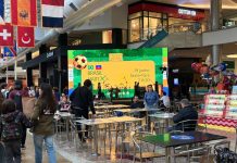 Shopping Estação transmite jogos da Copa em telão gigante com programação especial para os torcedores